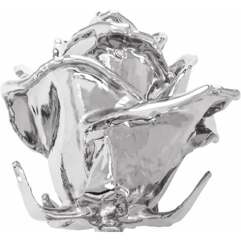 Platinum Hand-Plated Rose - Robson's Jewelers