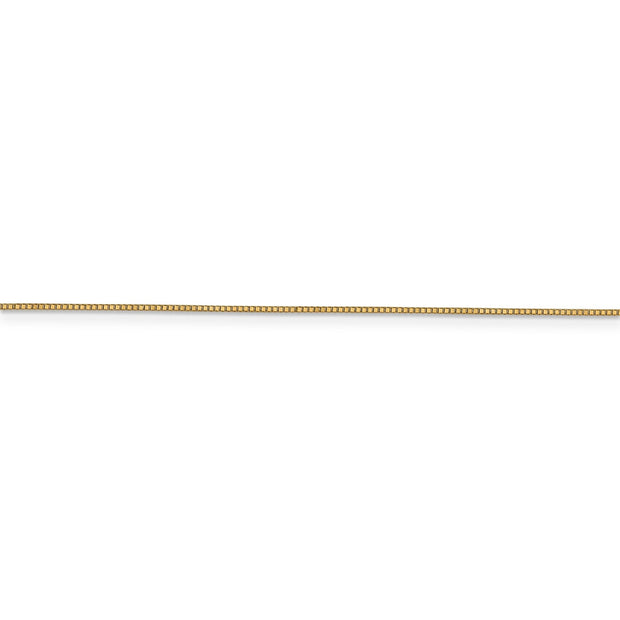 14k .7mm Box with Lobster Clasp Chain - Robson's Jewelers