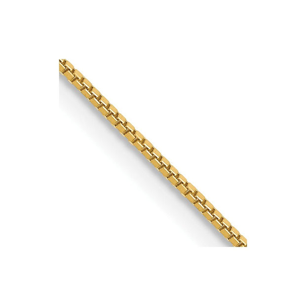 14k .7mm Box with Lobster Clasp Chain - Robson's Jewelers