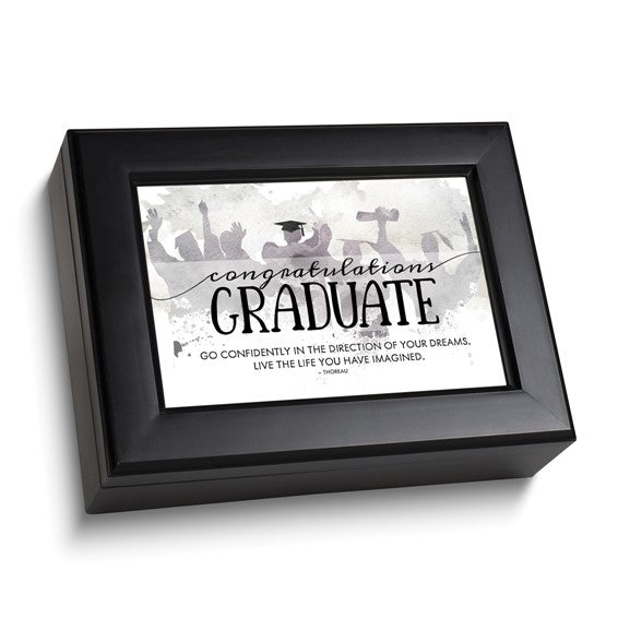 Graduation-Achievement Glass Picture Frame 6x4 With Stand Very  Congratulatory