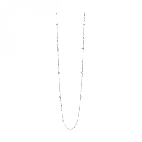 14Kt White Gold Diamond 1/2Ctw Necklace