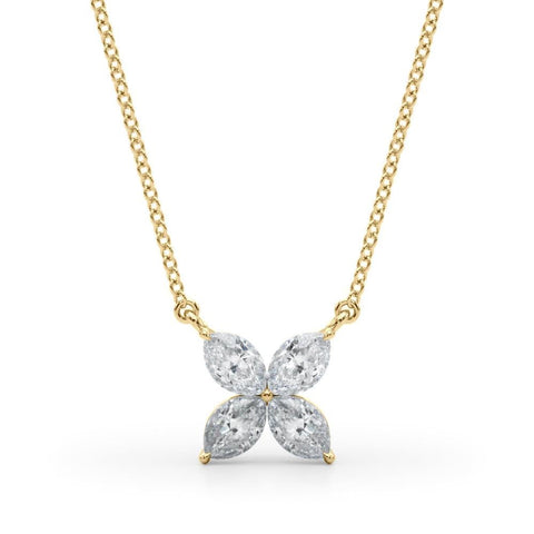 Lab Diamond Marquise Pendant - Robson's Jewelers