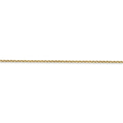 14k 1.45mm D/C Cable Chain - Robson's Jewelers