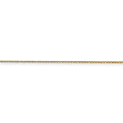 14k .95mm D/C Cable Chain - Robson's Jewelers