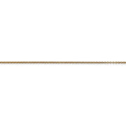 14k .9mm Cable with Lobster Clasp Chain - Robson's Jewelers