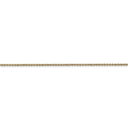 14k 1mm Round Open Link Cable Chain - Robson's Jewelers