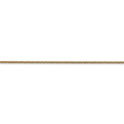 14k 1.4mm Round Open Link Cable Chain - Robson's Jewelers