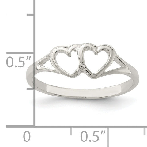 Sterling Silver Heart Ring - Robson's Jewelers