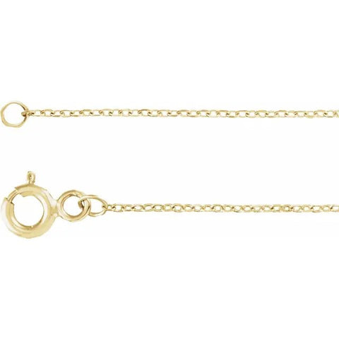 14K Yellow Butterfly 9" Anklet - Robson's Jewelers