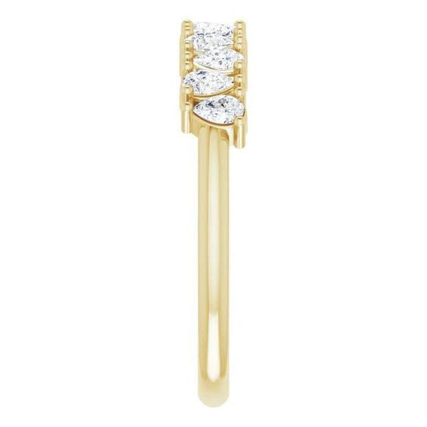 14K Yellow 1/2 CTW Natural Diamond Anniversary Band - Robson's Jewelers