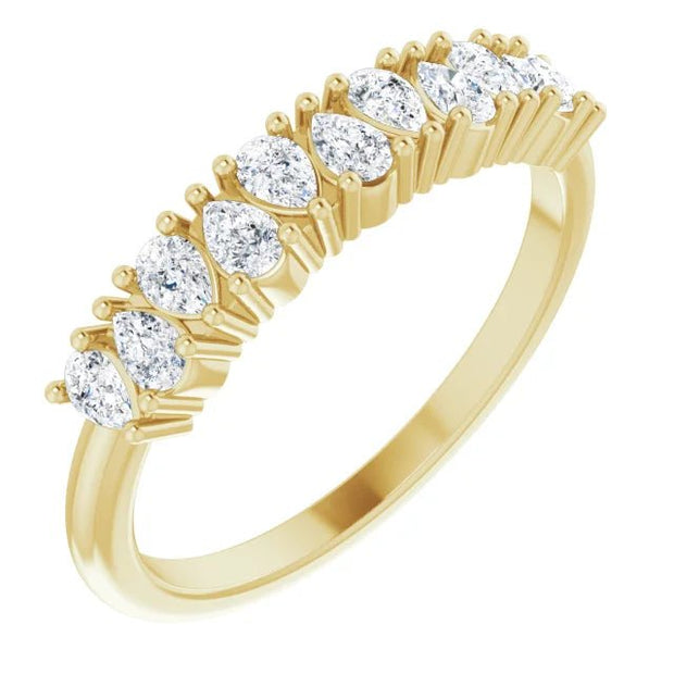 14K Yellow 1/2 CTW Natural Diamond Anniversary Band - Robson's Jewelers