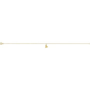 14K Yellow Heart 9" Anklet - Robson's Jewelers