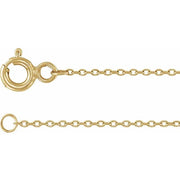 14K Yellow Heart 9" Anklet - Robson's Jewelers