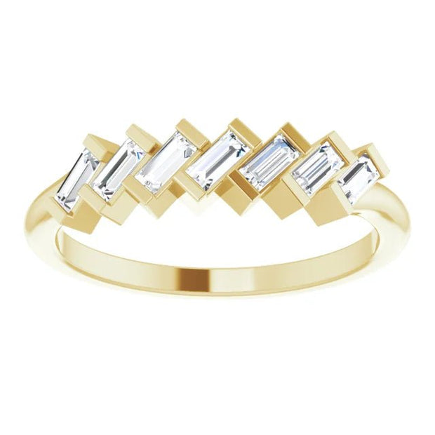 14K Yellow 1/3 CTW Natural Diamond Anniversary Band - Robson's Jewelers