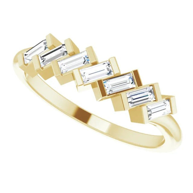 14K Yellow 1/3 CTW Natural Diamond Anniversary Band - Robson's Jewelers