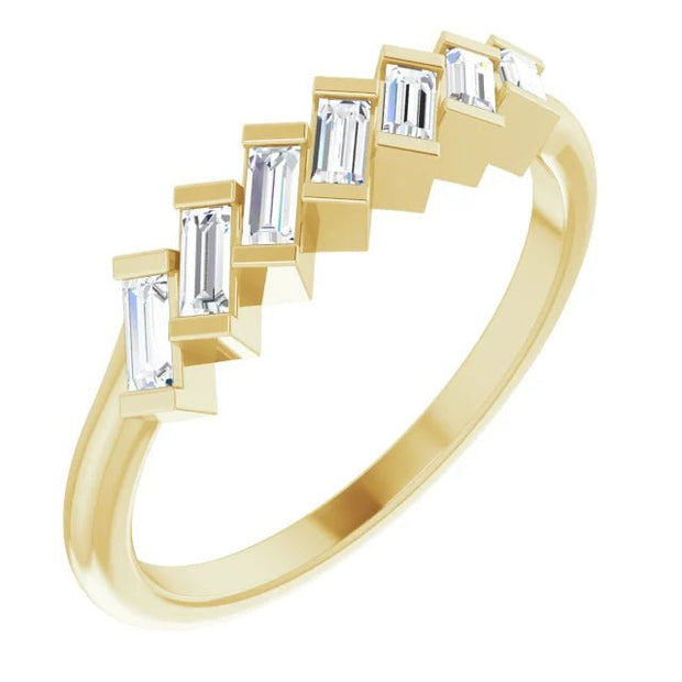 14K Yellow 1/3 CTW Natural Diamond Anniversary Band - Robson's Jewelers