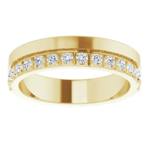 14K Yellow 1/3 CTW Natural Diamond Anniversary Band - Robson's Jewelers