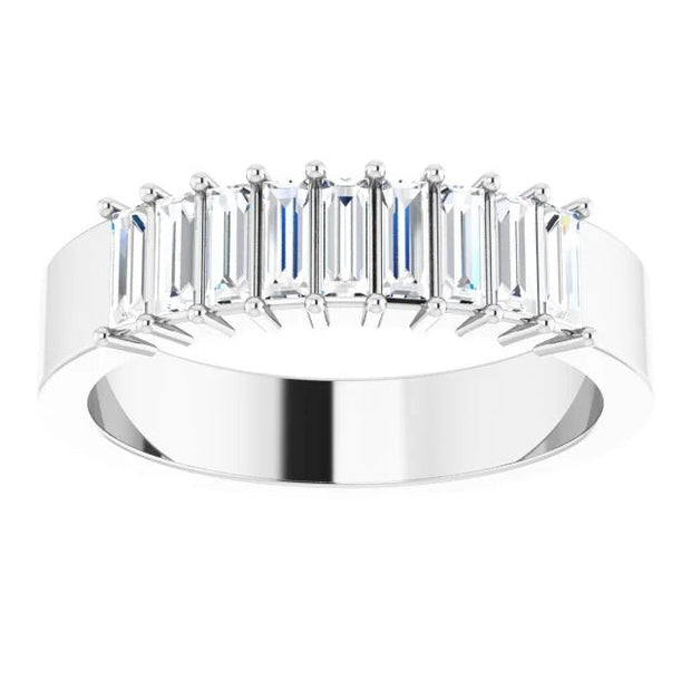 14K White 1/2 CTW Natural Diamond Anniversary Band - Robson's Jewelers