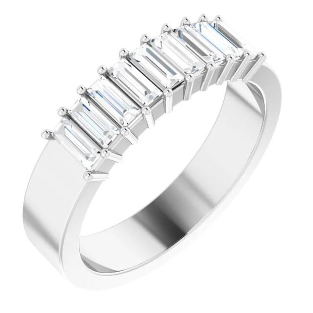 14K White 1/2 CTW Natural Diamond Anniversary Band - Robson's Jewelers