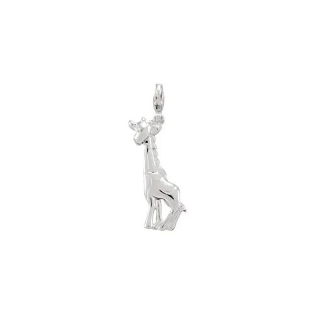 Sterling Silver Giraffe Charm - Robson's Jewelers