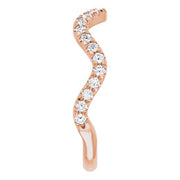14K Rose 1/3 CTW Natural Diamond French-Set Anniversary Band - Robson's Jewelers