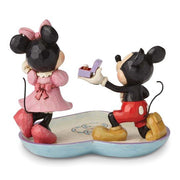 Disney Traditions A MAGICAL MOMENT Mickey and Minnie with Ring Box Figurine - Robson's Jewelers