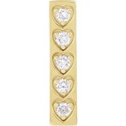 14K Yellow 1/5 CTW Natural Diamond Pendant - Robson's Jewelers