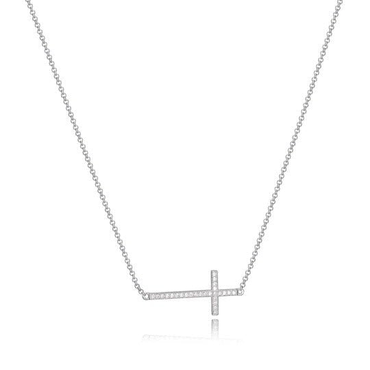 SS Rhod Pltd Necklace - Robson's Jewelers